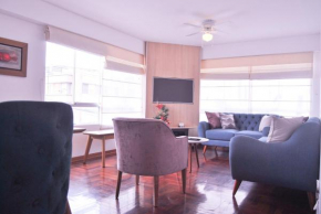KYRA APARTMENTS - Central Miraflores - Spacious 4BR for 08 guests